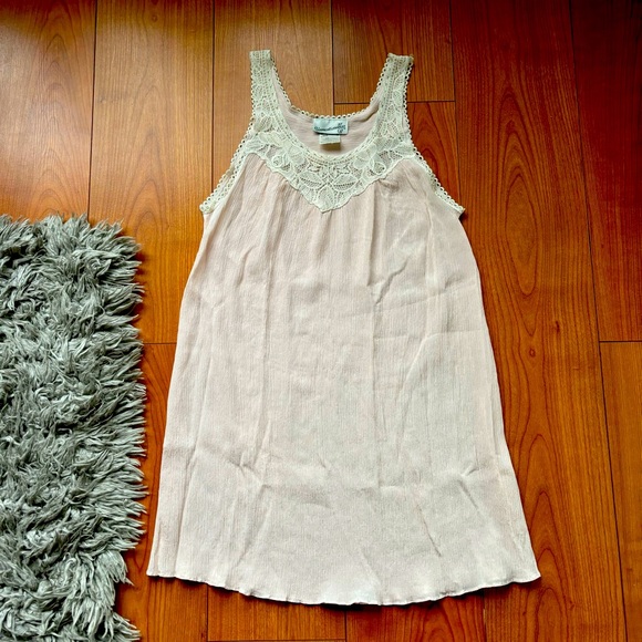 Unmentionables Vintage silk slip light pink - Picture 1 of 9